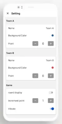 Scoreboard android App screenshot 0